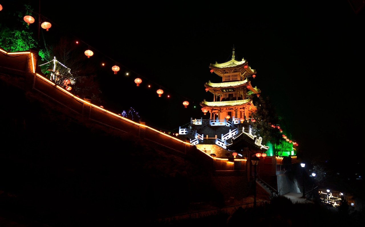 泰山紅門(mén)及奈何景區(qū)照明工程-景觀(guān)亮化